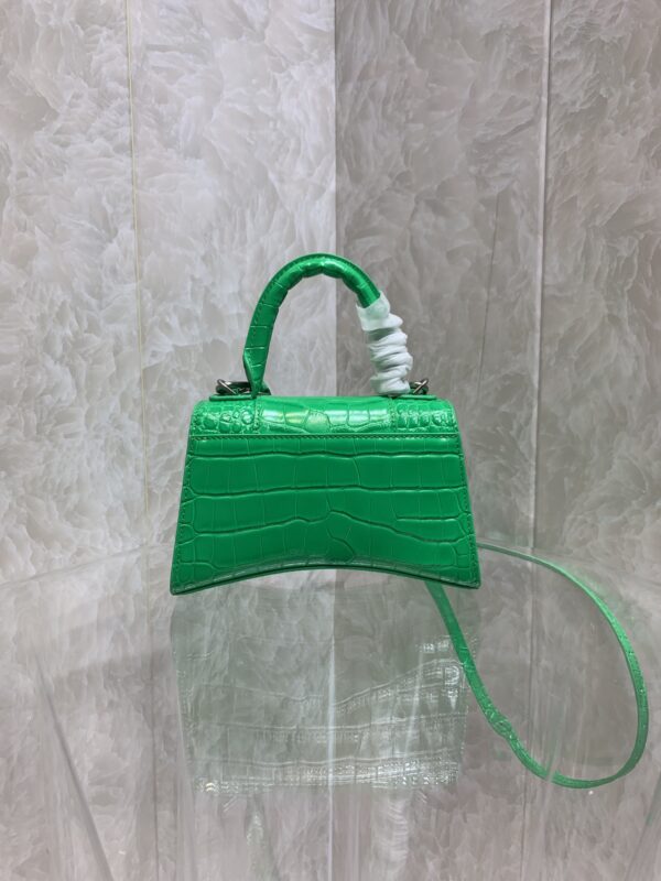Balenciaga Heavyweight Hourglass Large Bag - Green 20015 - Image 2