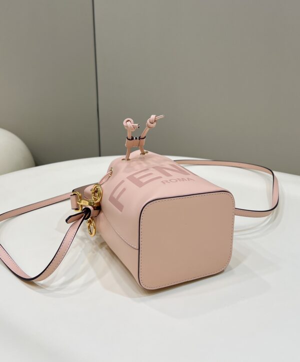 Fendi Mon Tresor Small Bucket Bag - Pink 36524 - Image 3