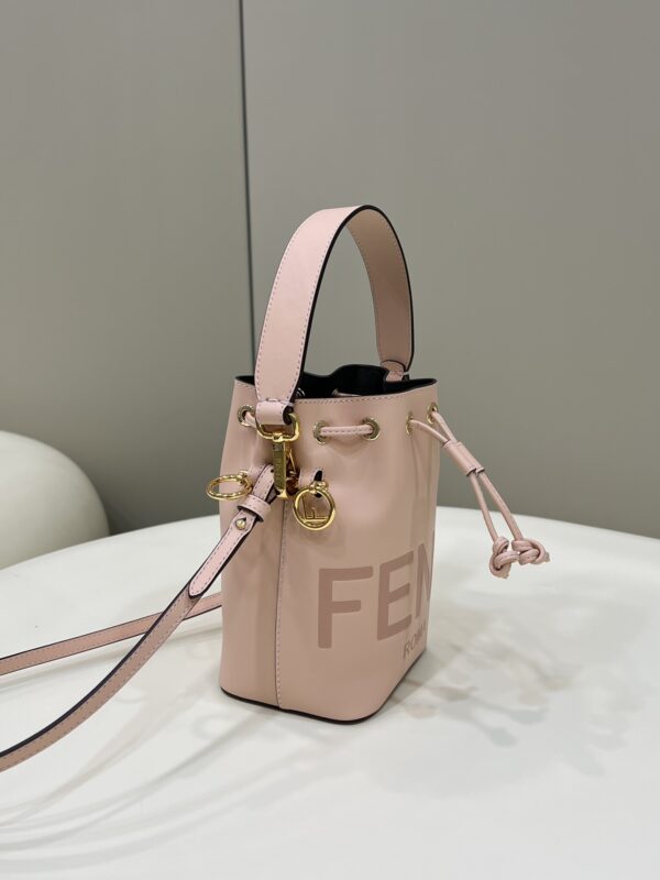Fendi Mon Tresor Small Bucket Bag - Pink 36524 - Image 4