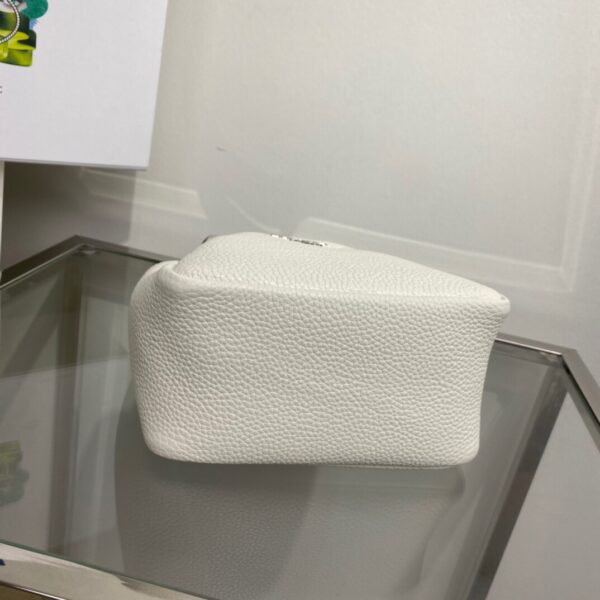 Prada Vegetable Basket Mini Tote Bag - White 33923 - Image 3