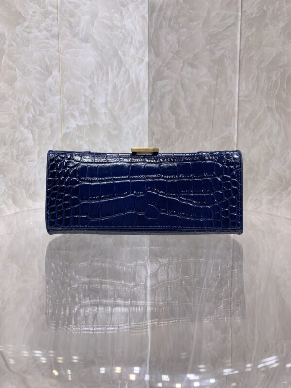 Balenciaga Heavyweight Hourglass Large Bag - Blue 30653 - Image 4