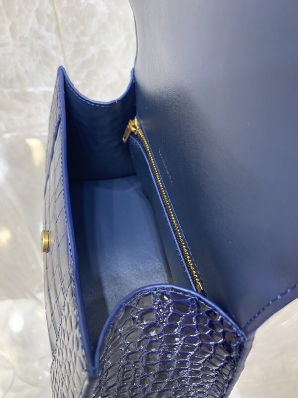 Balenciaga Heavyweight Hourglass Large Bag - Blue 30653 - Image 2
