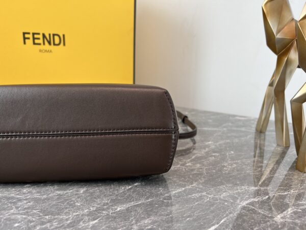 Fendi First Small Handbag – Dark Brown 99935 - Image 4