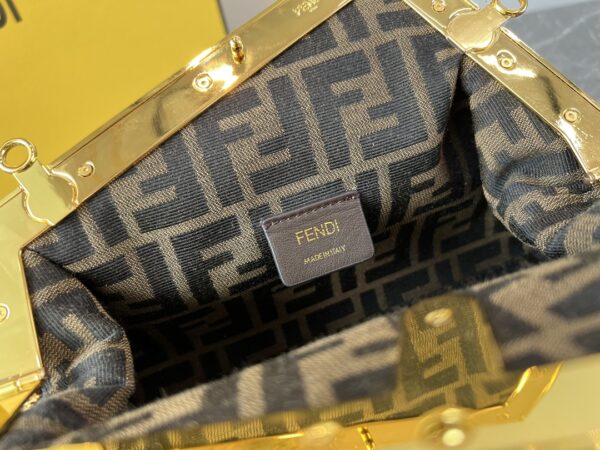 Fendi First Small Handbag - Golden 83107 - Image 3