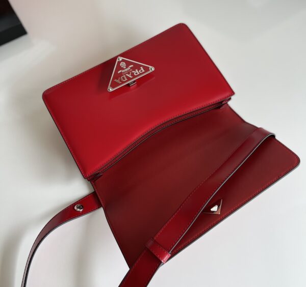 Prada Retro and High-End Bag - Red 20528 - Image 2