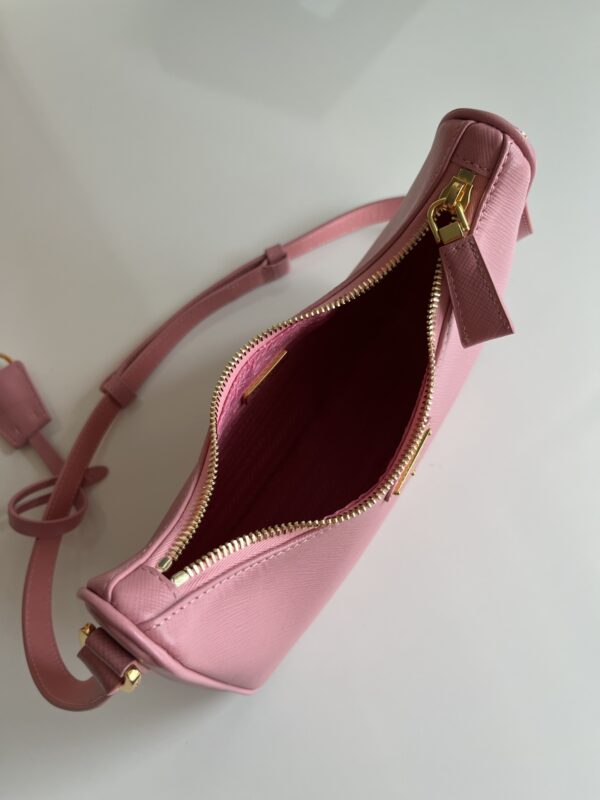 Prada Hobo Shoulder Handbag - Pink 63626 - Image 2