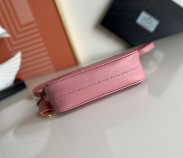 Prada Hobo Shoulder Handbag - Pink 63626 - Image 3