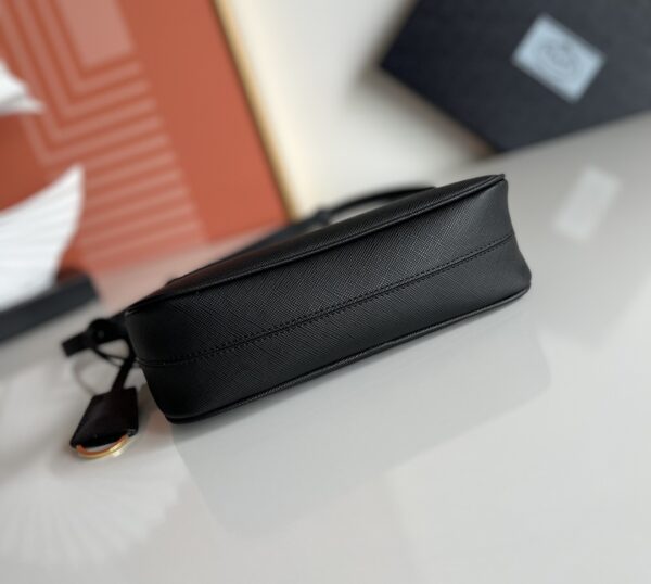 Prada Hobo Shoulder Handbag - Black 28708 - Image 3