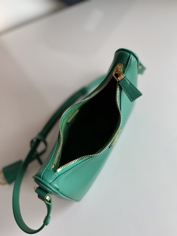 Prada Hobo Shoulder Handbag - Green 99864 - Image 2