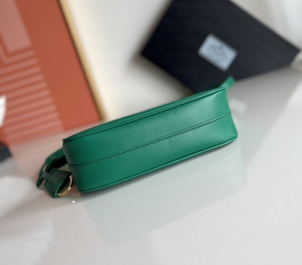 Prada Hobo Shoulder Handbag - Green 99864 - Image 3