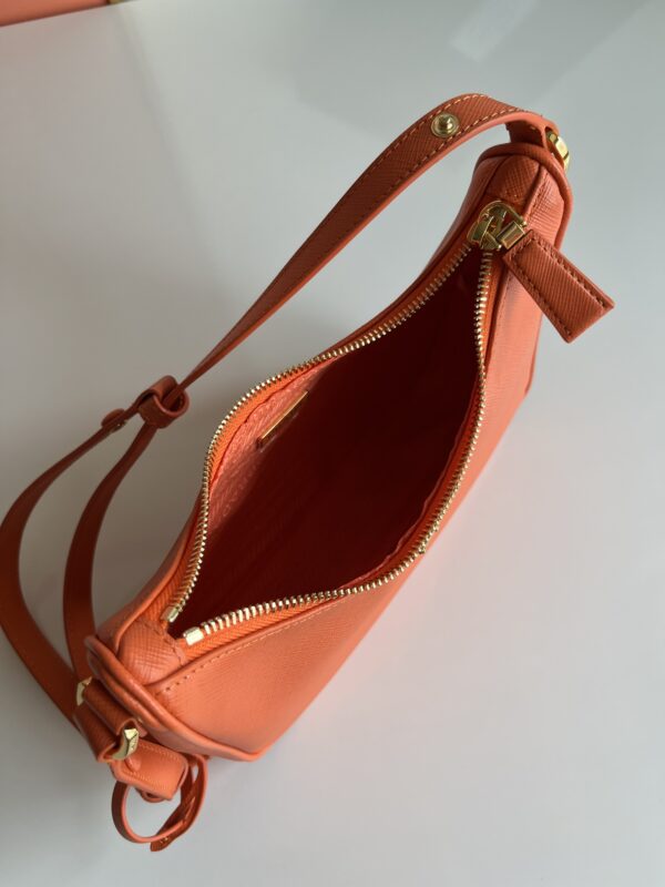 Prada Hobo Shoulder Handbag - Orange 33537 - Image 2