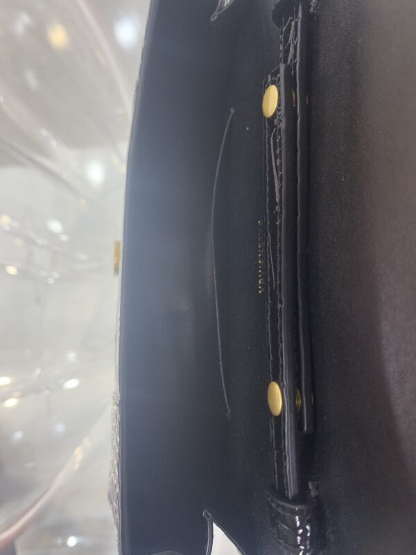 Balenciaga Hourglass Chain Bag - Black (Golden Buckle) 65992 - Image 2