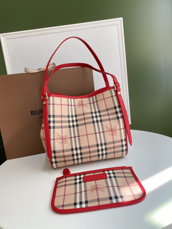 Burberry Bjia Chunyuan Handbag - Red 22879 - Image 5