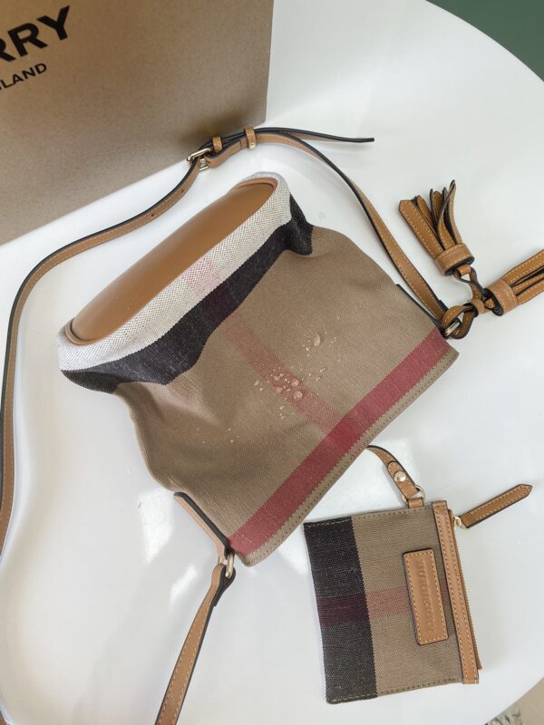 Burberry Ashby Metal Buckle Handbag - Brown 98000 - Image 2