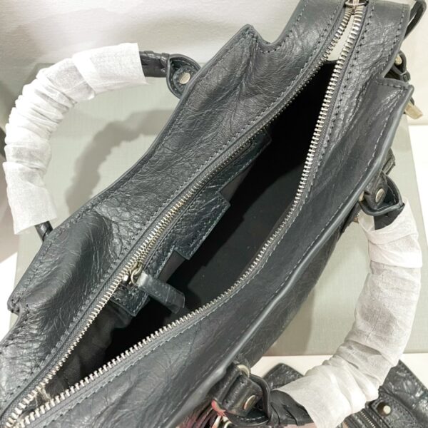 Balenciaga Neo Cagole Explosive Motorbike Bag - Black 21683 - Image 2
