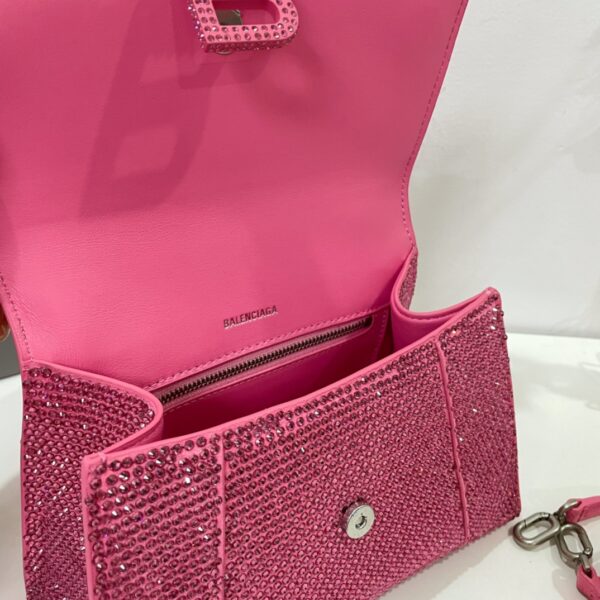 Balenciaga Diamond Hourglass Bag - Pink 68991 - Image 2