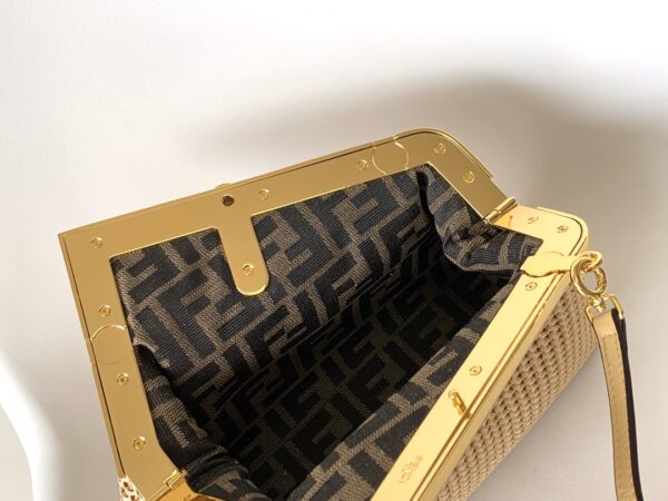 Fend First Small Handbag - Gold 13684 - Image 3