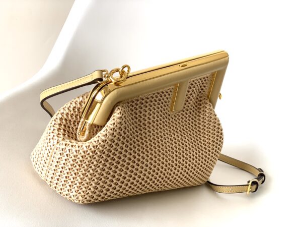 Fend First Small Handbag - Gold 13684 - Image 5