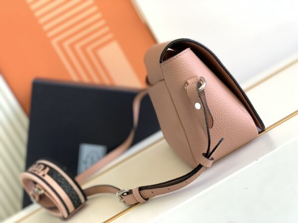 Prada Double Shoulder Strap Handbag - Pink 86536 - Image 5