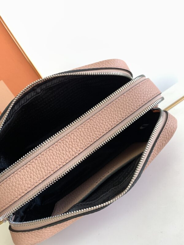 Prada Double Shoulder Strap Handbag - Pink 56963 - Image 2