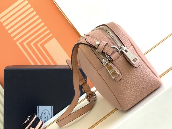 Prada Double Shoulder Strap Handbag - Pink 56963 - Image 5