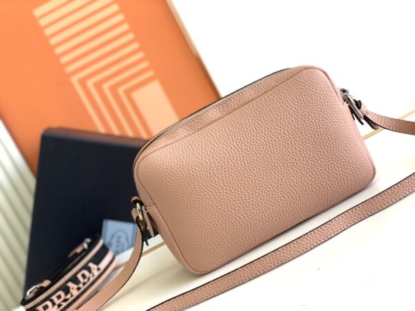 Prada Double Shoulder Strap Handbag - Pink 56963 - Image 4