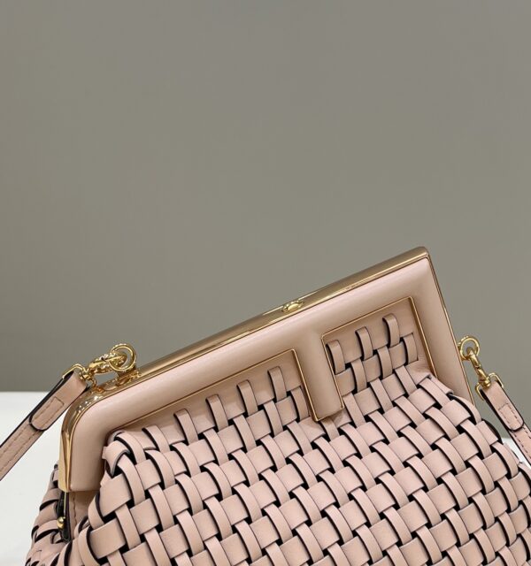 Fendi First Braid Series Handbag - Pink 46000 - Image 2