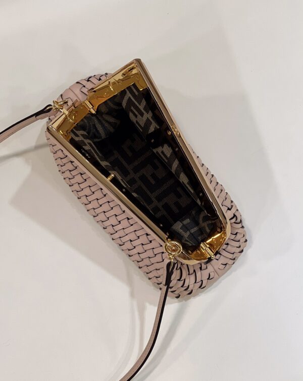 Fendi First Braid Series Handbag - Pink 46000 - Image 3