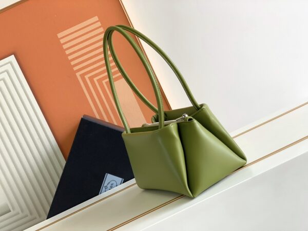 Prada Catway Shoulder Bag - Green 61253 - Image 5