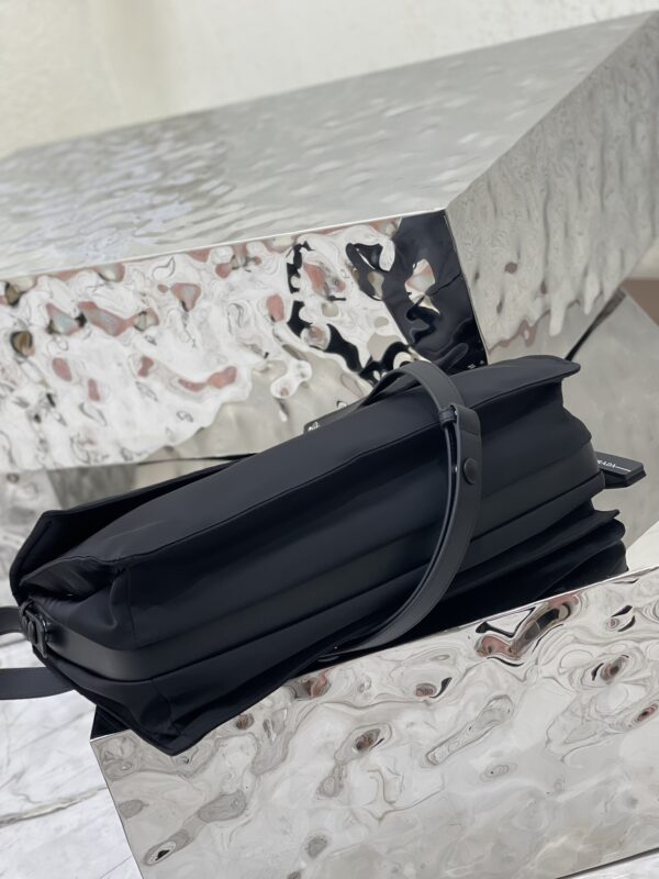 Prada Cini Series Large Messenger Bag - Black 67852 - Image 3