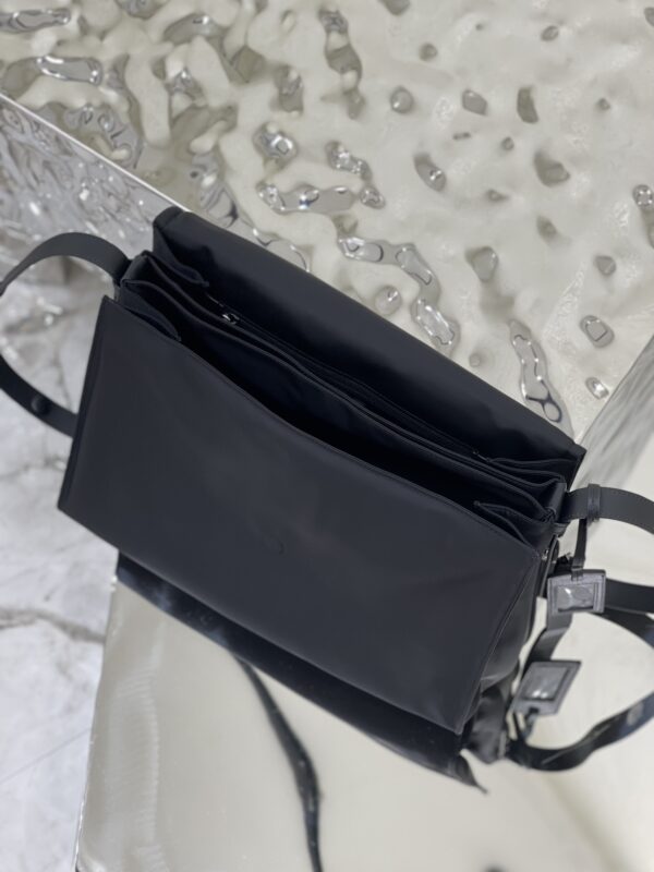 Prada Cini Series Large Messenger Bag - Black 67852 - Image 2