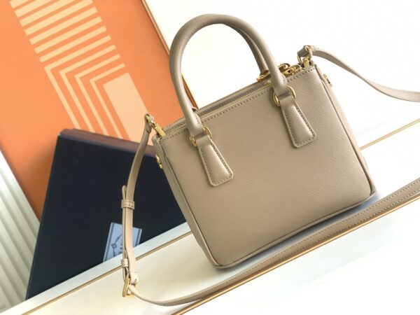 Prada Galleria Mini Killer Handbag - Camel 59434 - Image 4