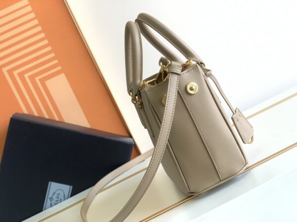Prada Galleria Mini Killer Handbag - Camel 59434 - Image 5