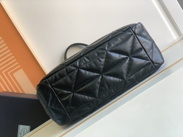 Prada Large Shopping Bag/Tramp Bag - Black 55809 - Image 3