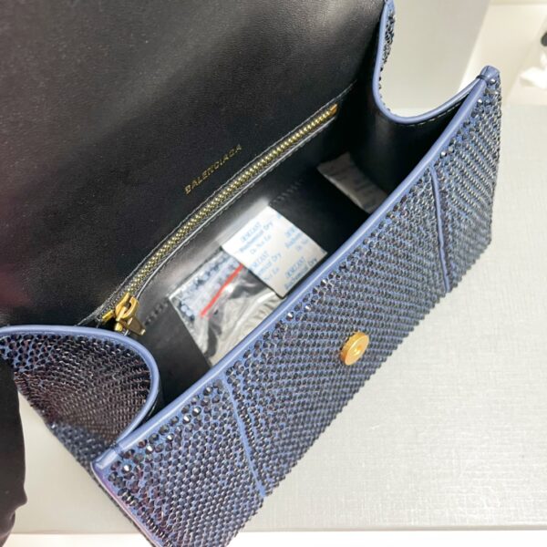 Balenciaga Diamond Hourglass Bag - Dark Blue 21260 - Image 2