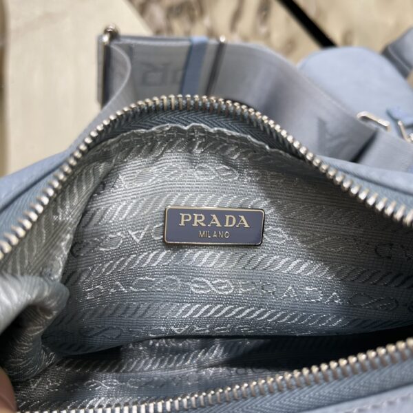 Prada Hobo New Three-In-One Handbag - Blue 66771 - Image 3