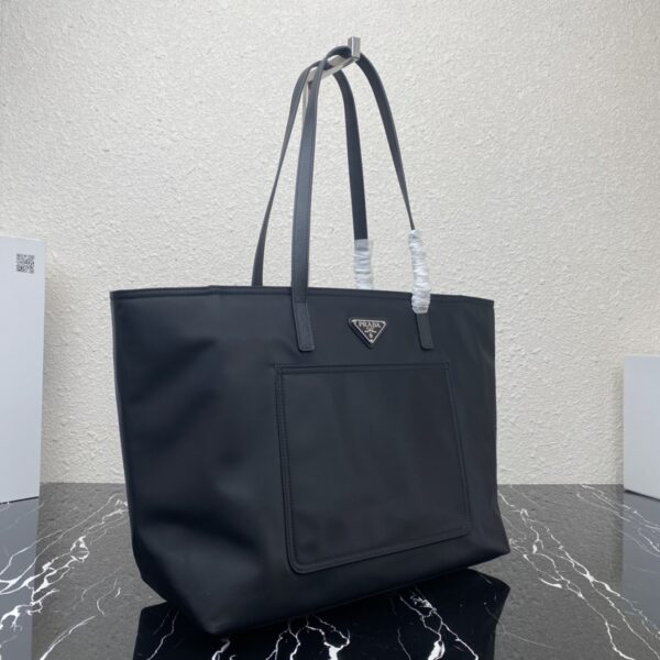 Prada Traditional Tote Bag - Black 53173 - Image 4