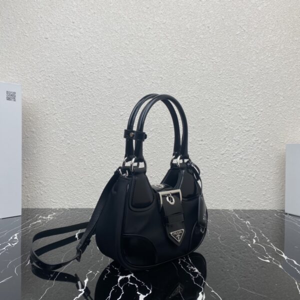 Prada Moon Small Handbag - Black 21043 - Image 4