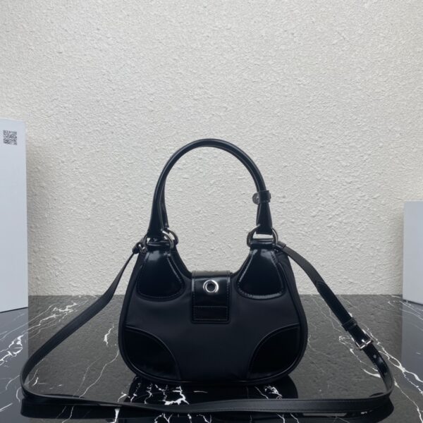 Prada Moon Small Handbag - Black 21043 - Image 3