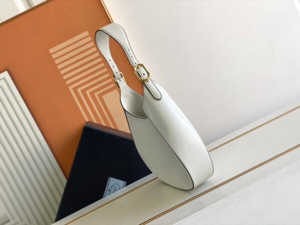 Prada Cleo Armpit Bag - White 91485 - Image 5