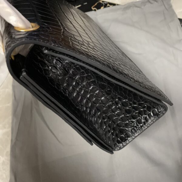 Balenciaga Medium Crush Bag - Black/Gold 12329 - Image 2