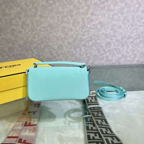 Fendi Baguette Smartphone Bag - Light Blue 44950 - Image 5