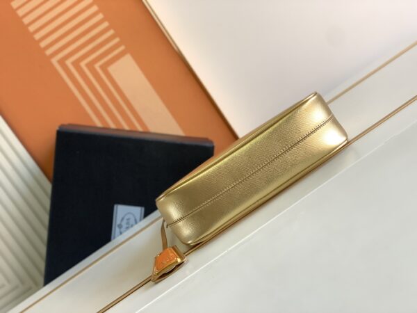 Prada Hobo Crossbody Handbag - Gold 67993 - Image 3