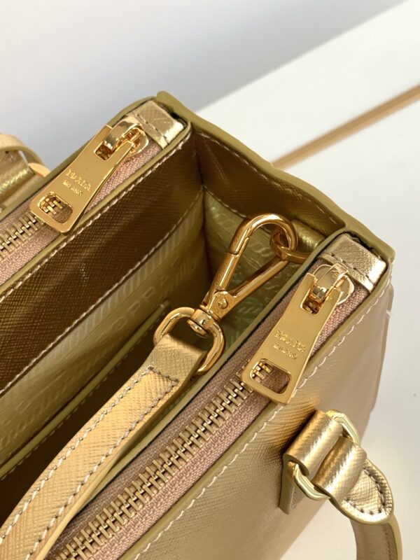 Prada Galleria Handbag - Gold 76919 - Image 2