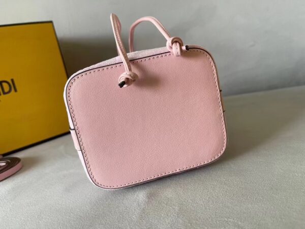 Fendi Mon Tresor Small Bucket Bag - Pink 33965 - Image 3