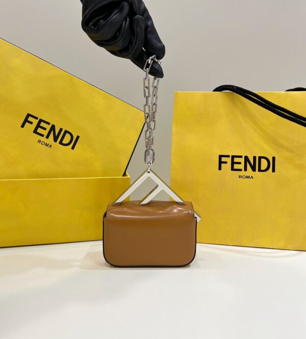 Fendi Mini First Sight Handbag - Brown 91414 - Image 4