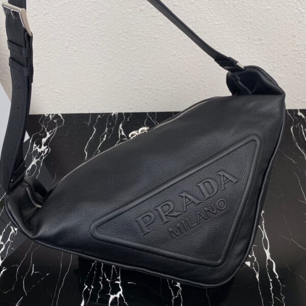 Prada Multi-functional Triangle Bag - Black 22157 - Image 2