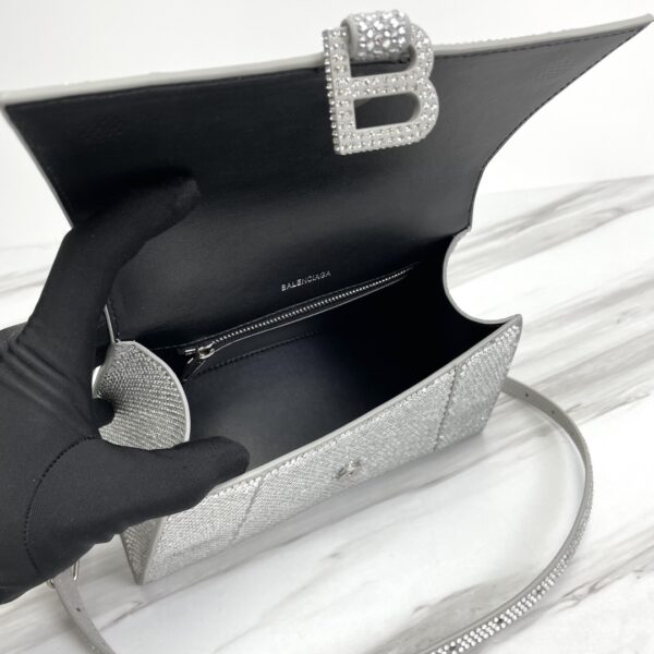 Balenciaga Hourglass Ironing Bricks - Silver 69501 - Image 2
