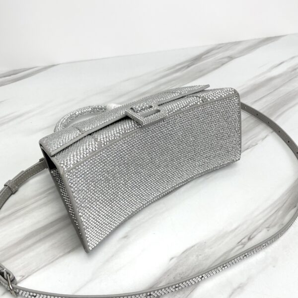 Balenciaga Hourglass Ironing Bricks - Silver 69501 - Image 4