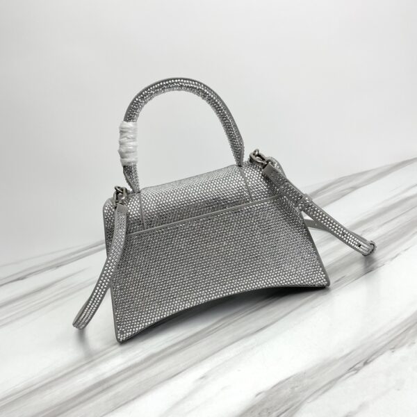 Balenciaga Hourglass Ironing Bricks - Silver 69501 - Image 3